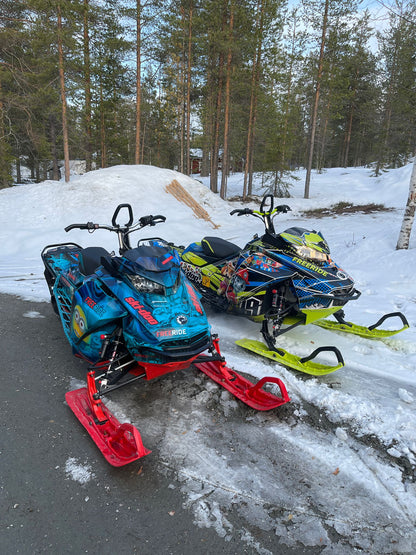 Custom-tarrat kelkkoihin